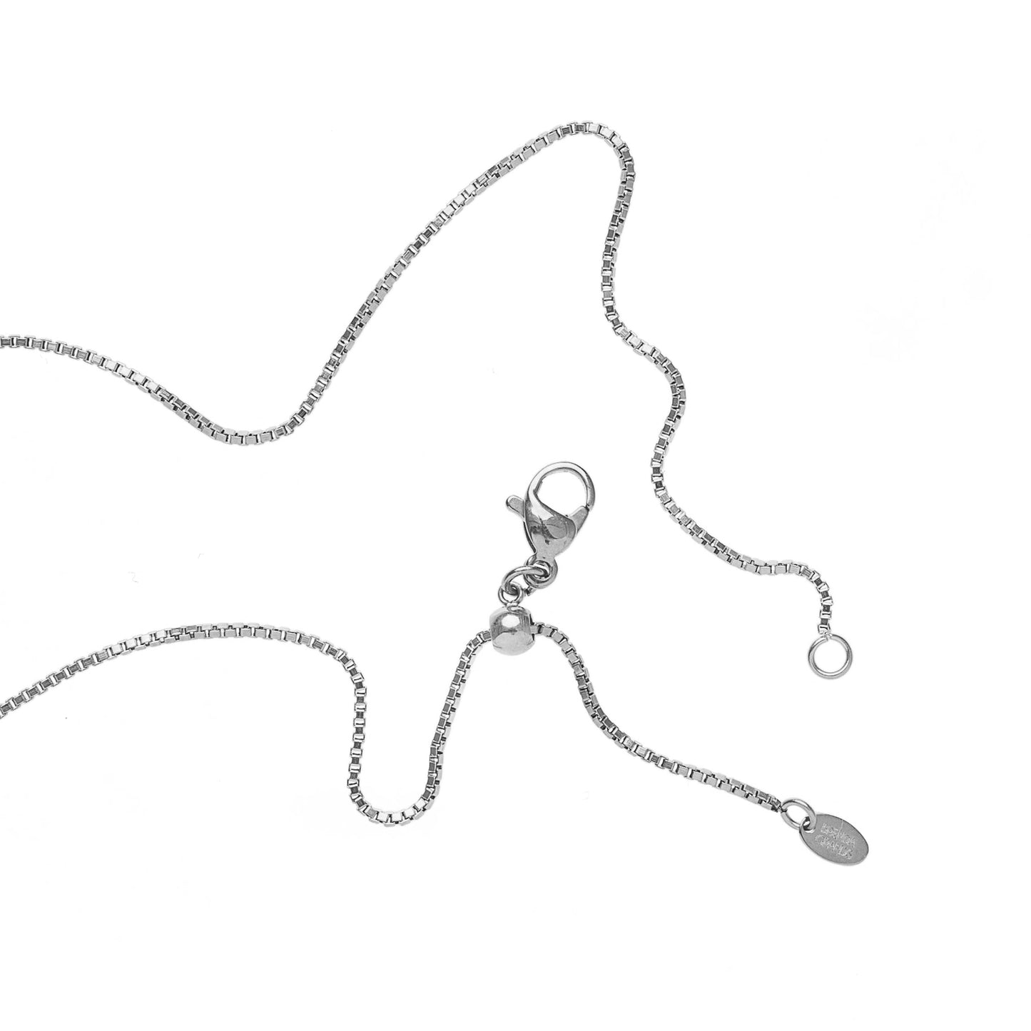 DAINTY TWO-TONE HEART NECKLACE