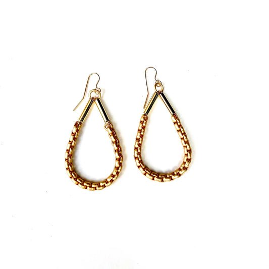 LASSO GOLD EARRINGS