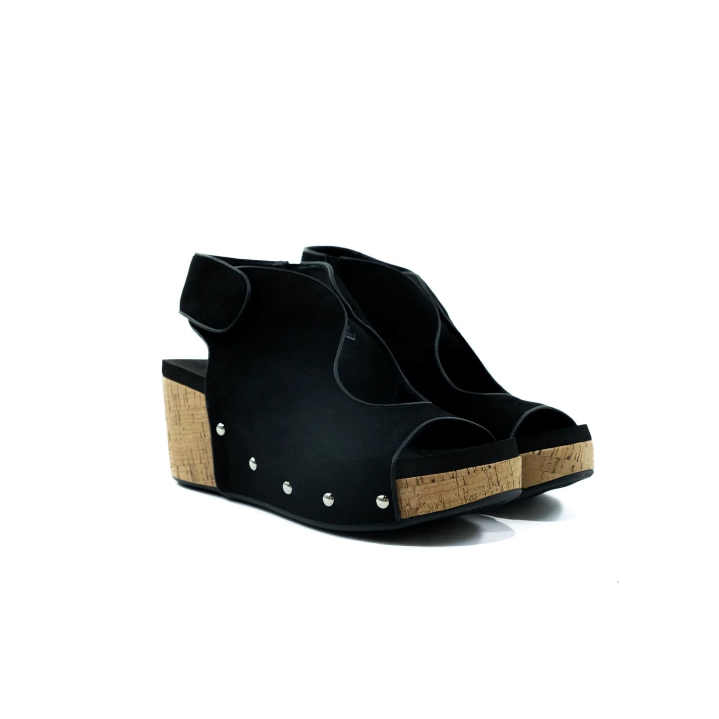 BLACK FRISKY WEDGE