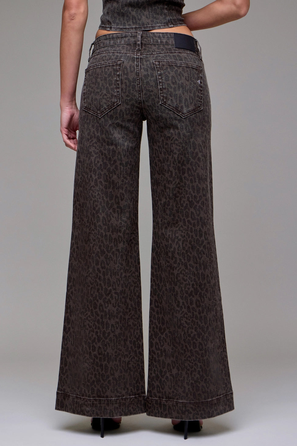HAPPI CHEETAH FLARE TROUSER