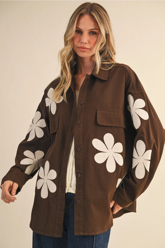 FLOWER PATCH SHACKET