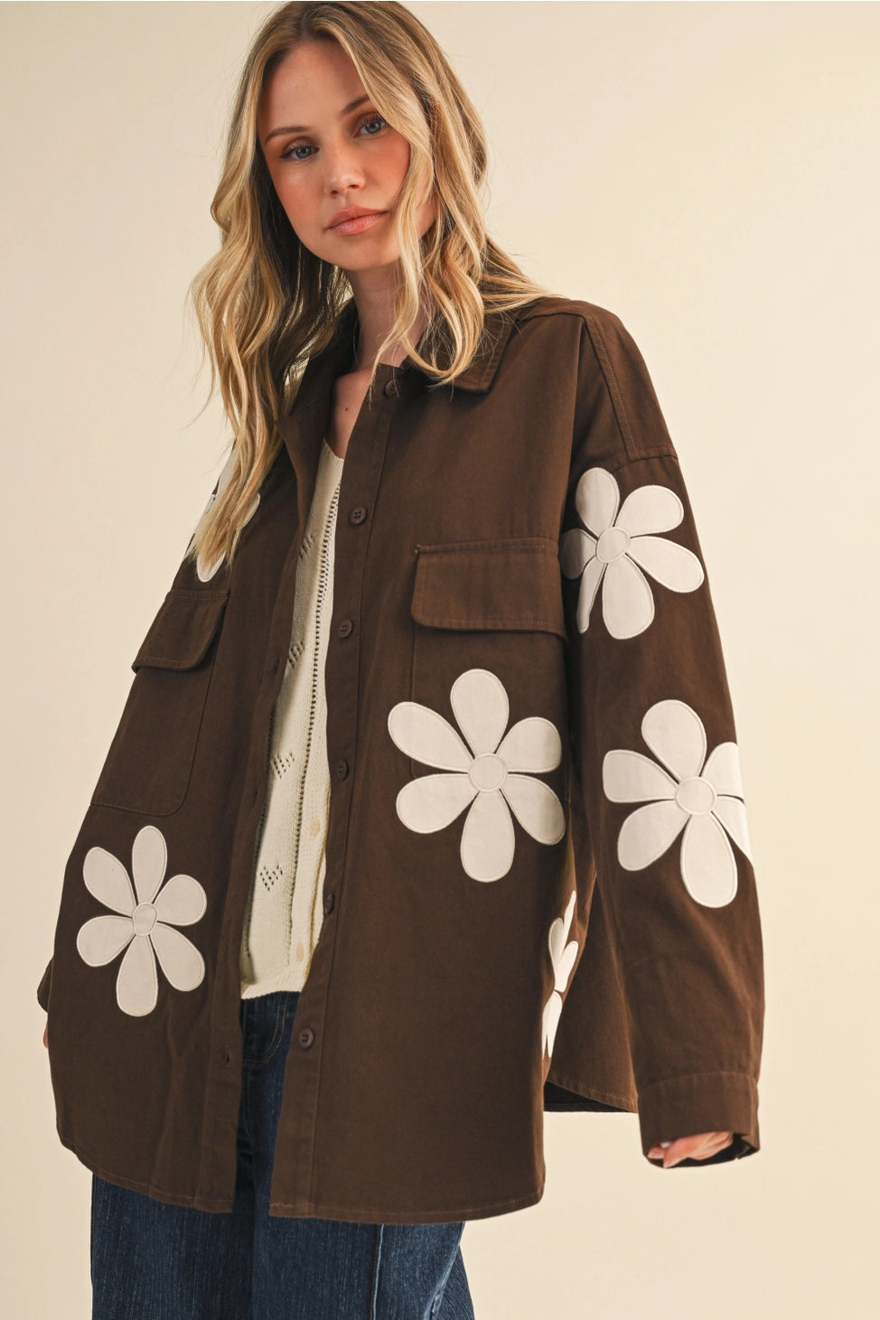 FLOWER PATCH SHACKET