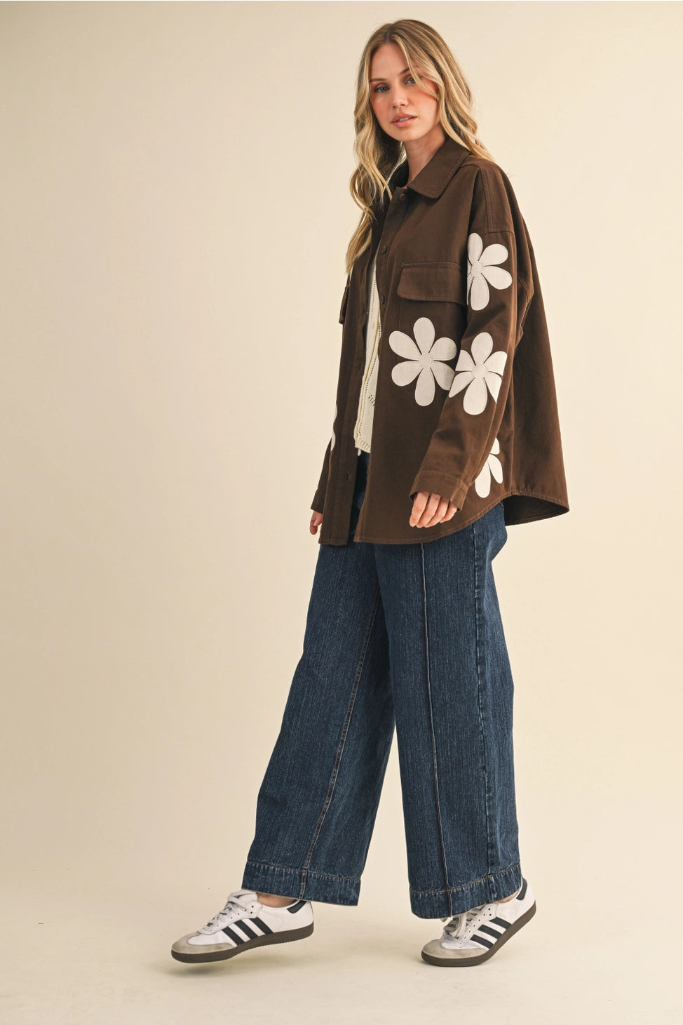 FLOWER PATCH SHACKET
