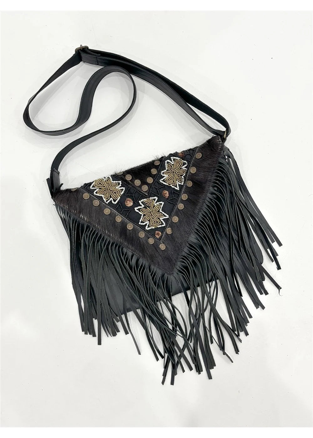 BEADED FRINGE BAG