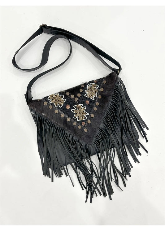 BEADED FRINGE BAG
