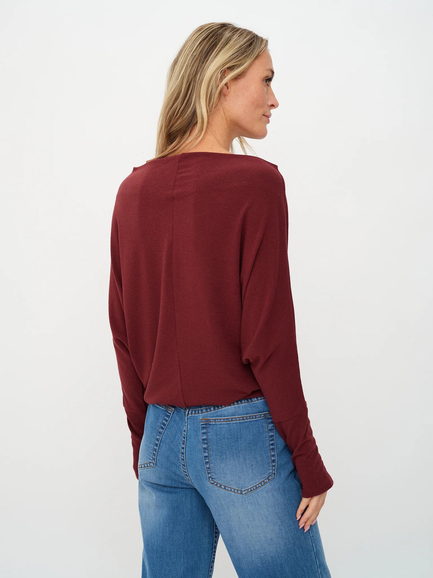 BURGUNDY ANYWHERE TOP