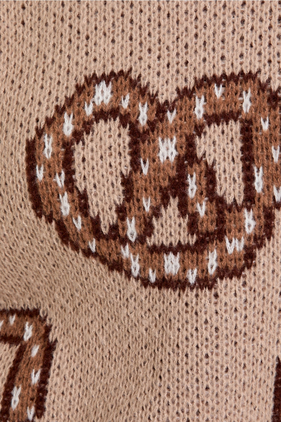 CREW NECK PRETZEL SWEATER