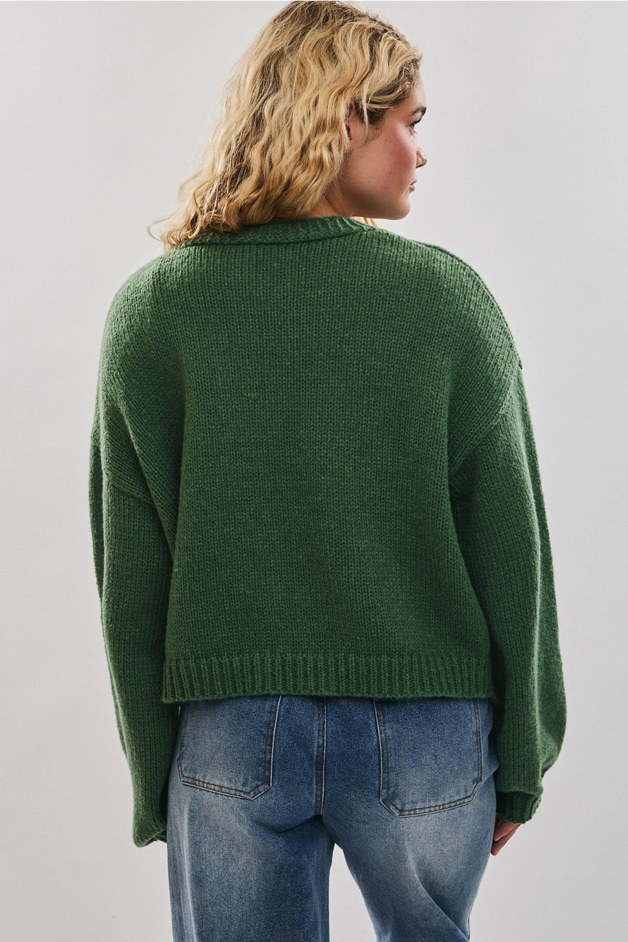 CHRISTMAS KNIT CARDIGAN