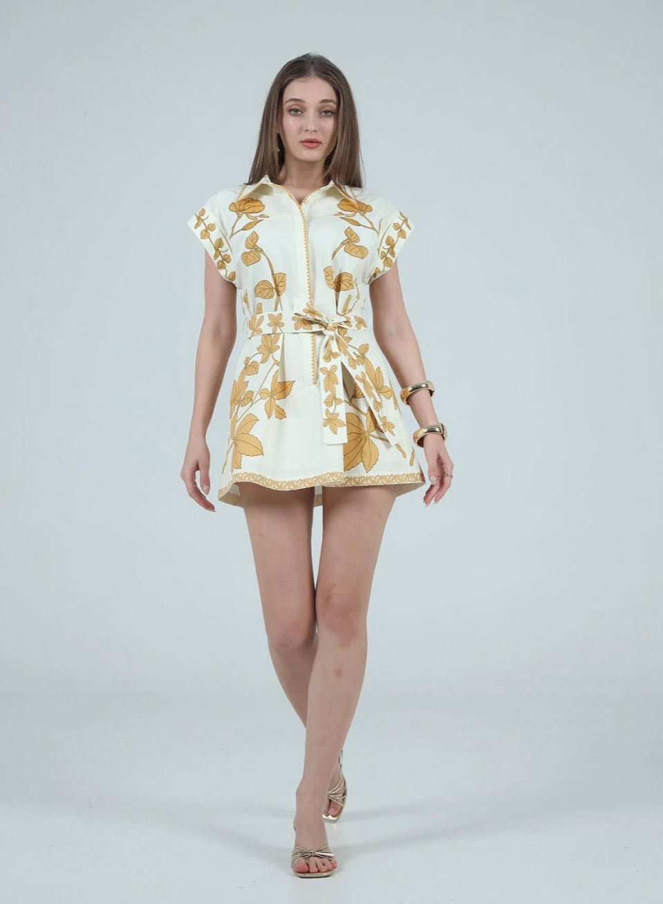 SARAH A-LINE SHIRT DRESS