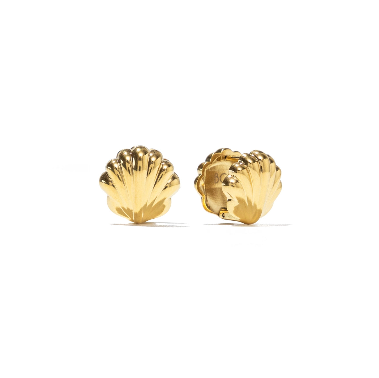 DOUBLE SHELL EARRINGS