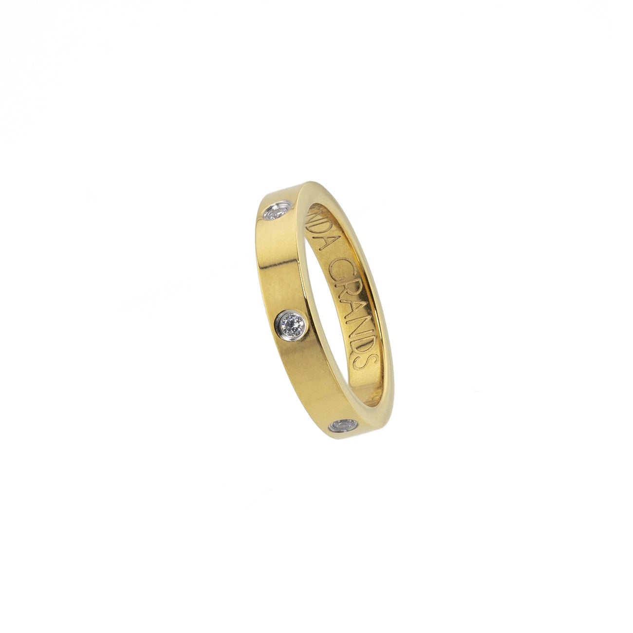 GOLD DIAMOND RING BAND