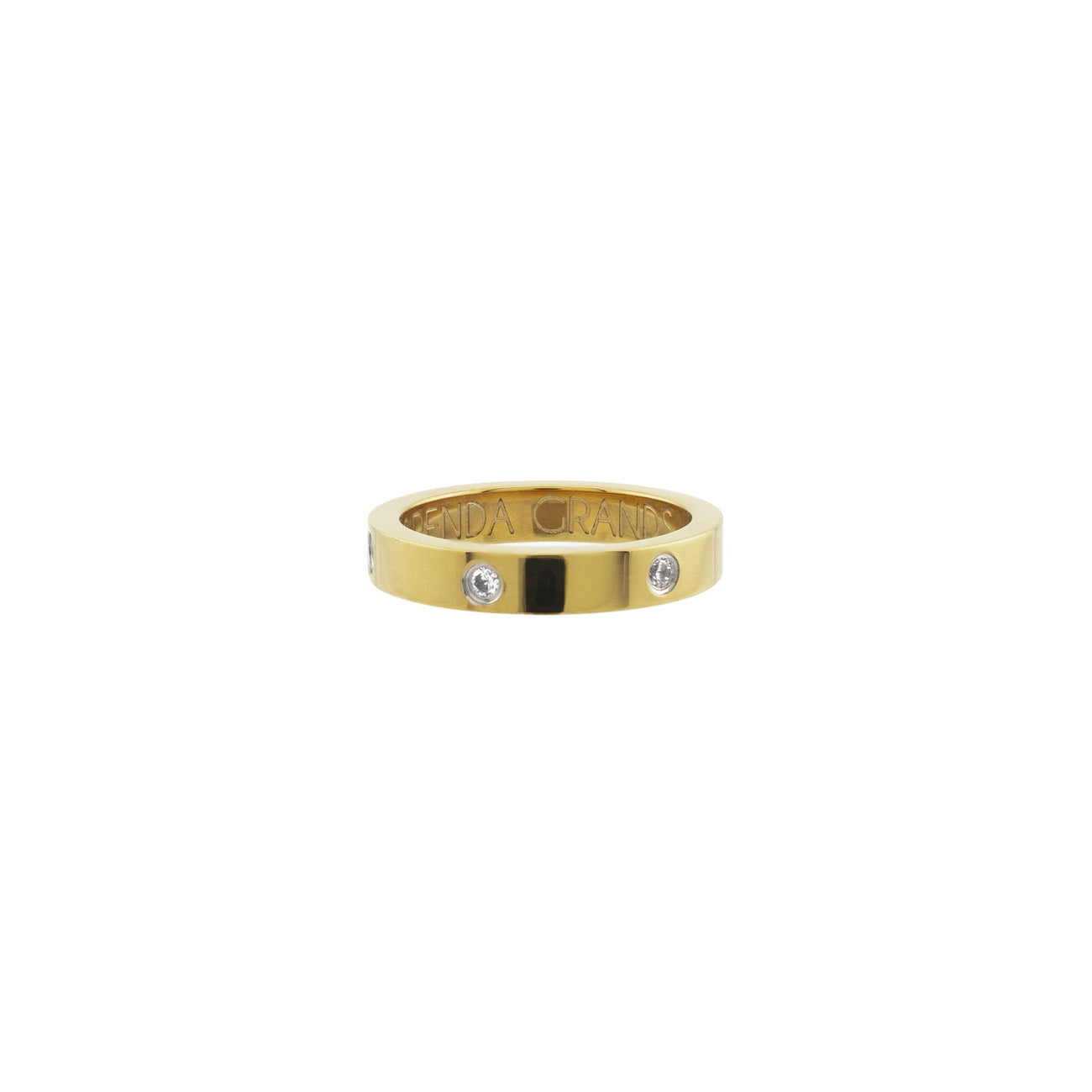 GOLD DIAMOND RING BAND