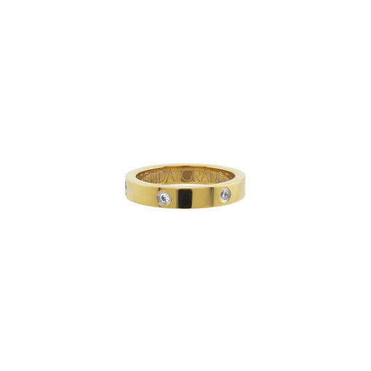 GOLD DIAMOND RING BAND