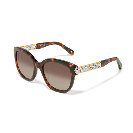 INTRIGUE AMBER TORTOISE SUNGLASSES