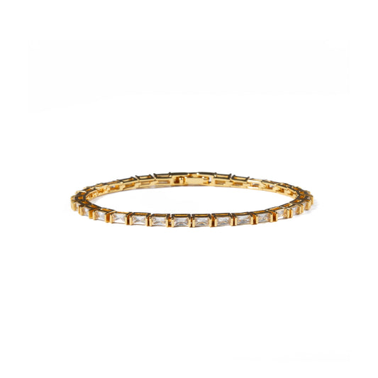 BAGUETTE TENNIS BRACELET