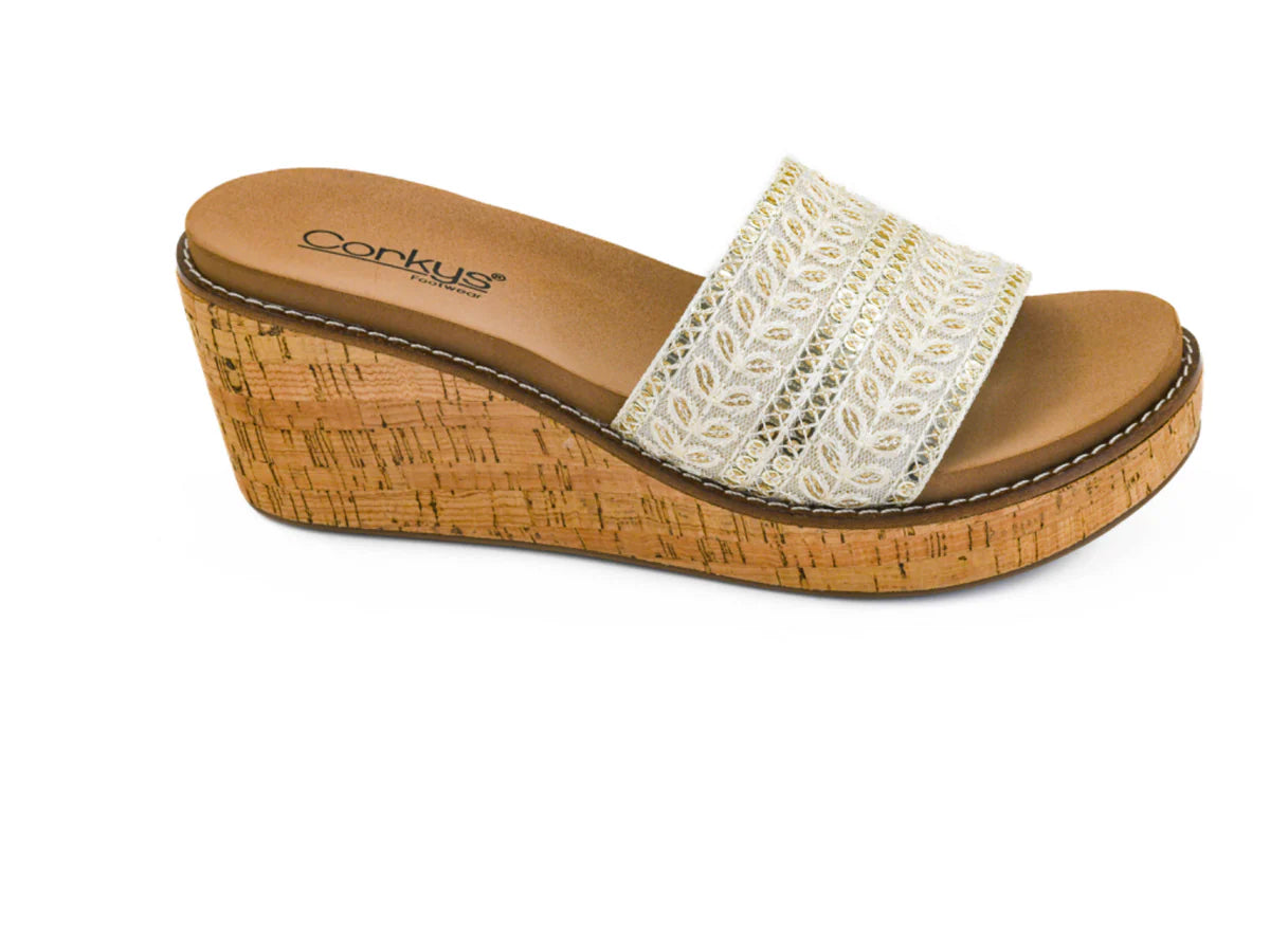 WANDERLUST IVORY WEDGE