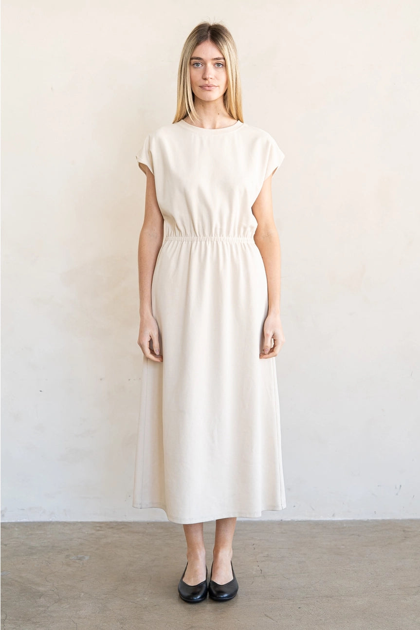 CASUAL MAXI SHEATH DRESS