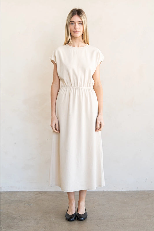 CASUAL MAXI SHEATH DRESS