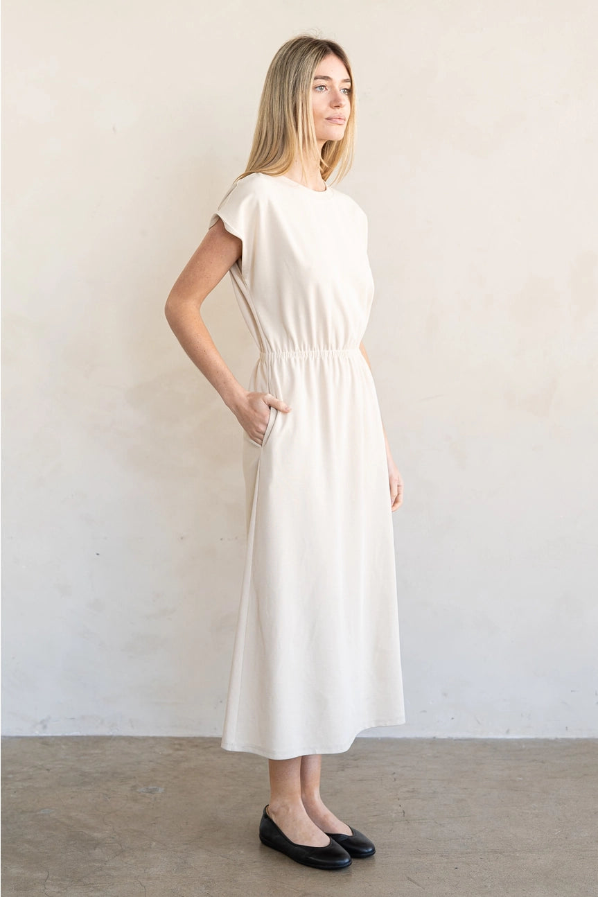 CASUAL MAXI SHEATH DRESS