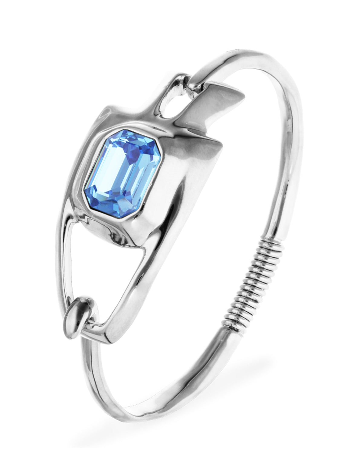 SEMI-RIGID CRYSTAL BRACELET