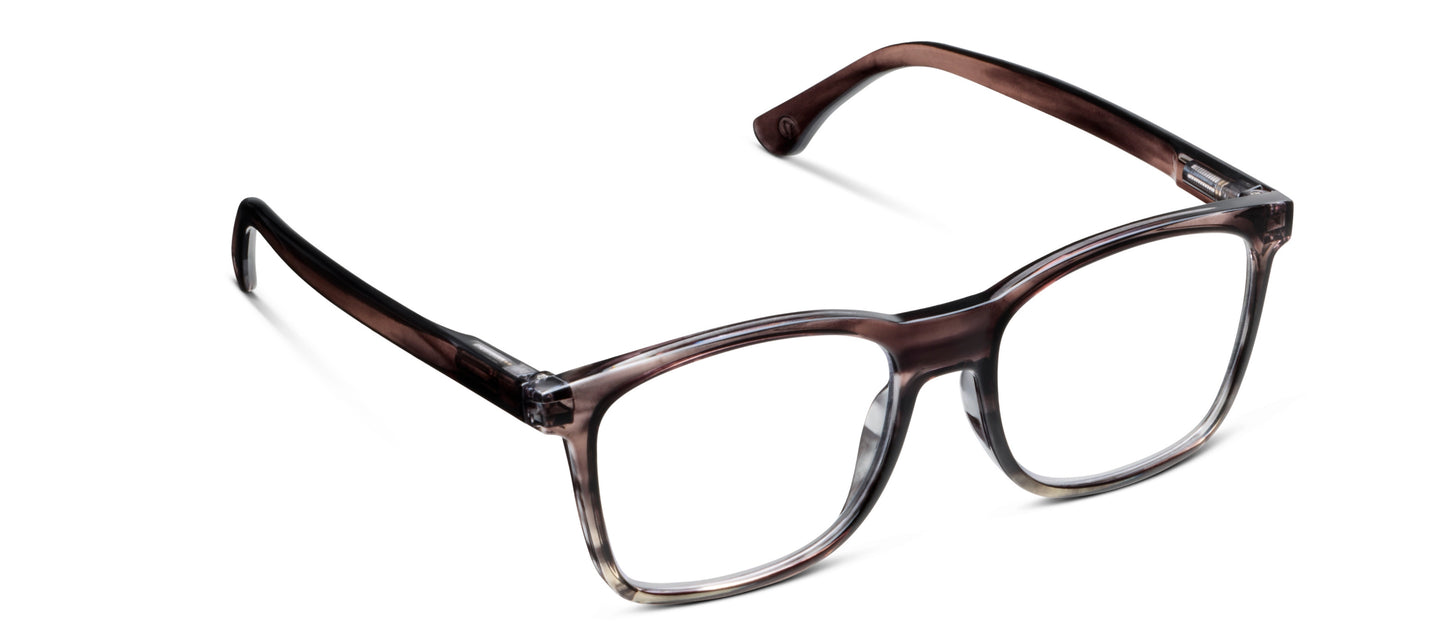 WOODS BROWN OMBRE READERS