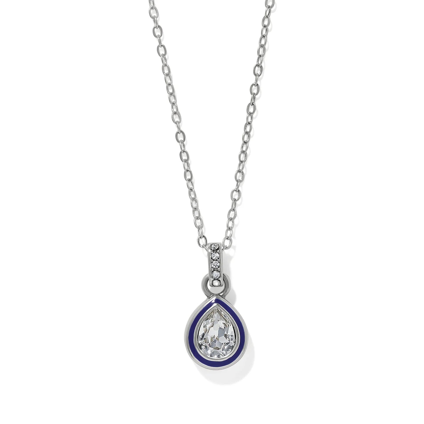 HALO GEMMA TEARDROP NECKLACE