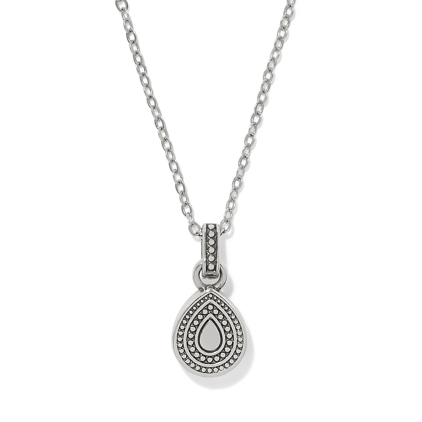 HALO GEMMA TEARDROP NECKLACE