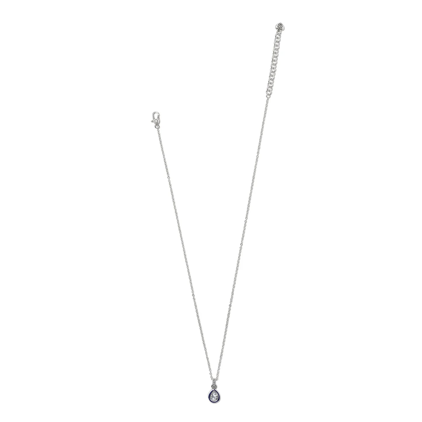 HALO GEMMA TEARDROP NECKLACE