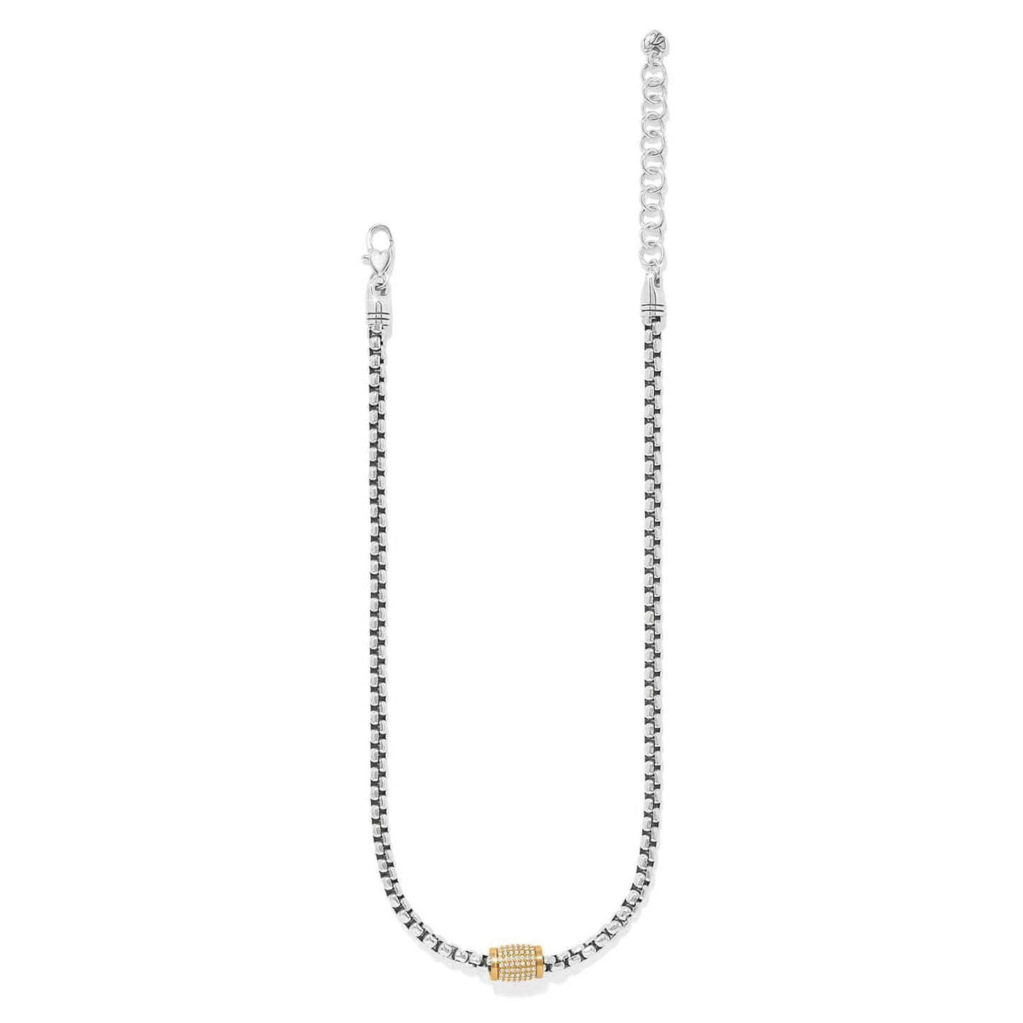 MERIDIAN SOLIS TWO TONE NECKLACE