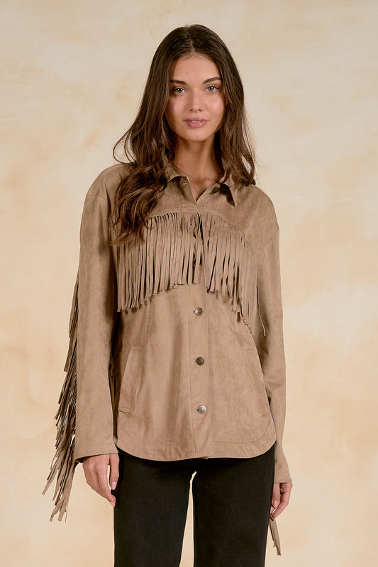 WESTERN FRINGE JACKET