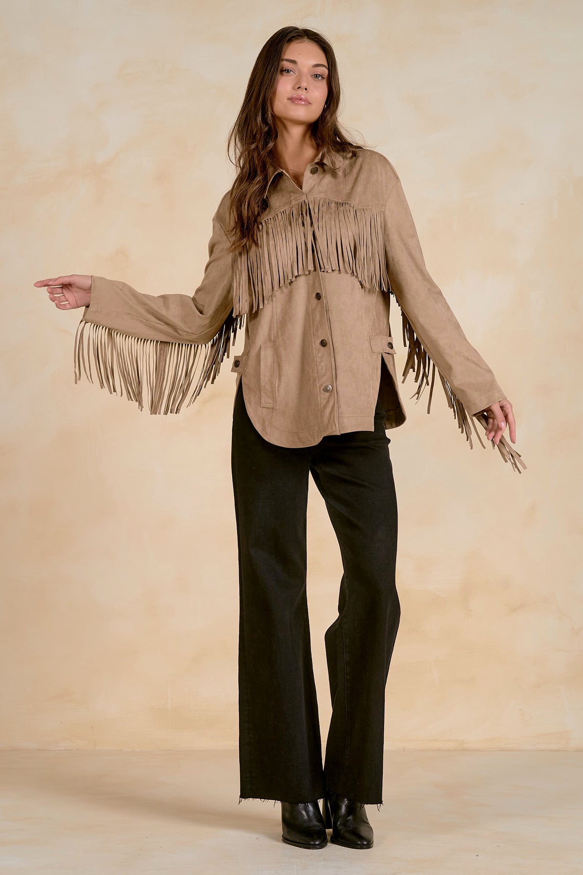 WESTERN FRINGE JACKET
