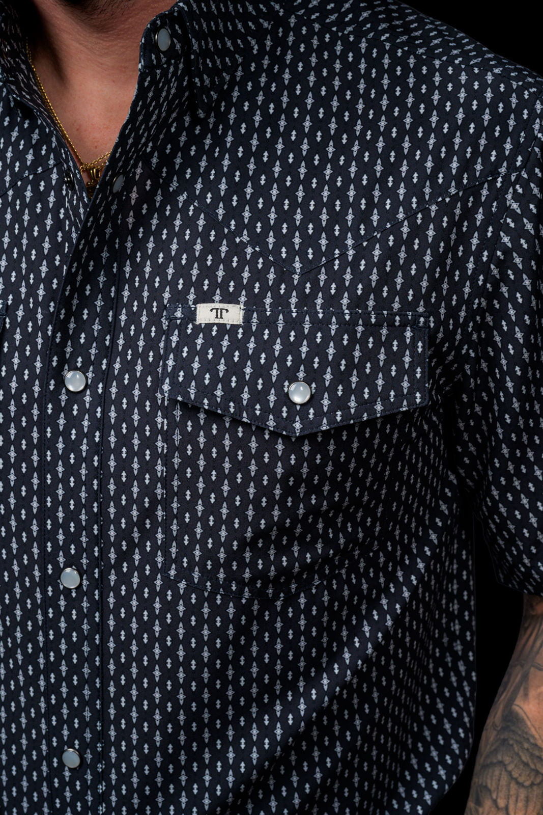 THE CASH PEARL SNAP SHIRT