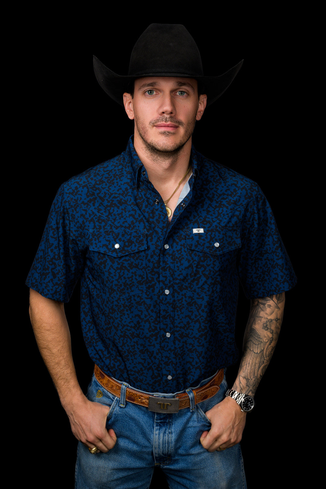 THE GRANT PEARL SNAP SHIRT
