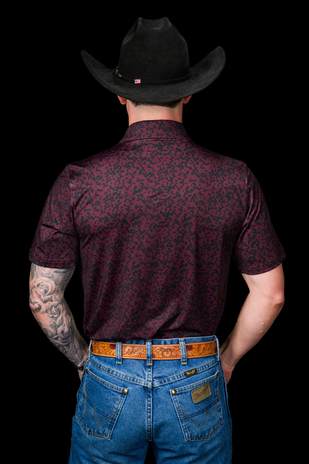 THE GRANT POLO IN MAROON