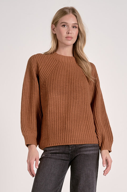 COPPER CREW SWEATER