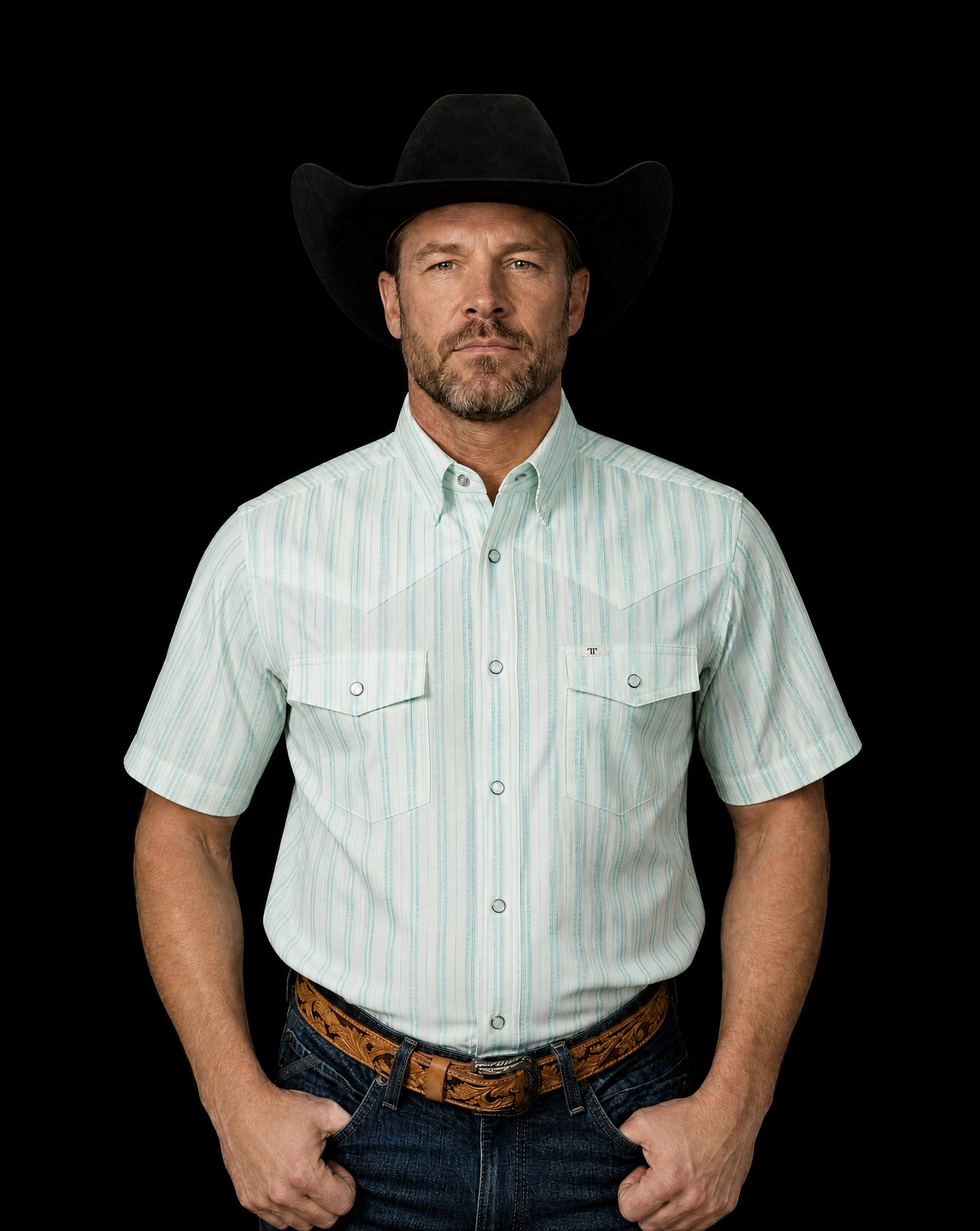 THE JACK SHORT SLEEVE PEARL SNAP SHIRT
