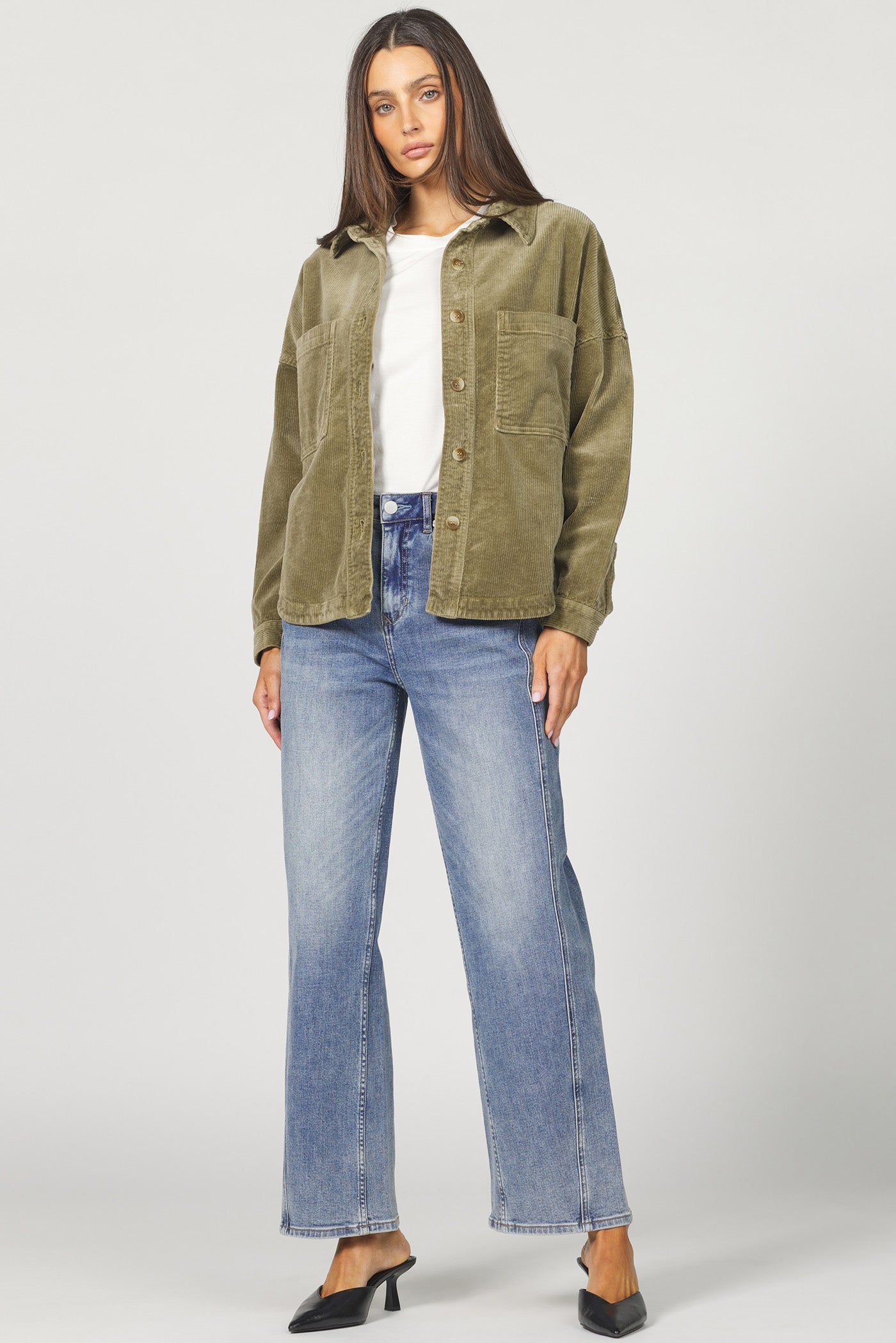 GINA OLIVE JACKET