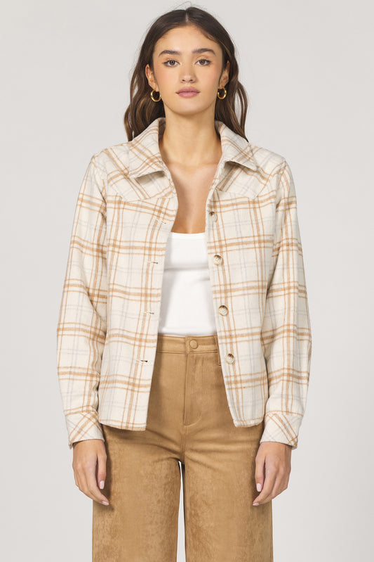WEST PLAID JACKET