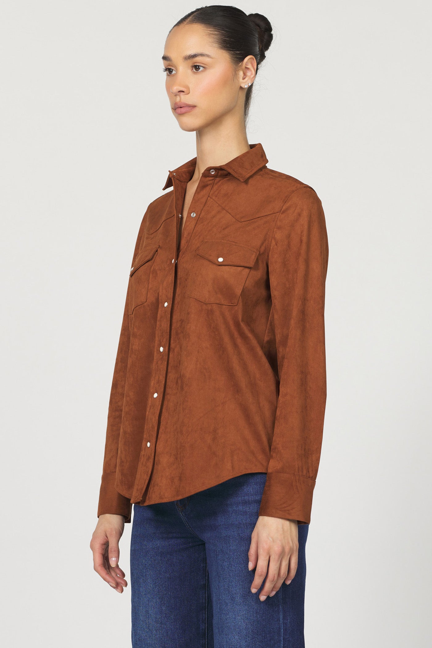 STAR SUEDE SHIRT