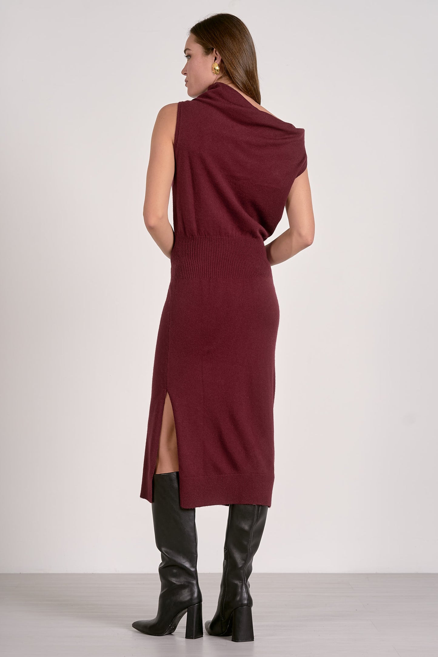 MIDI SWEATER DRESS