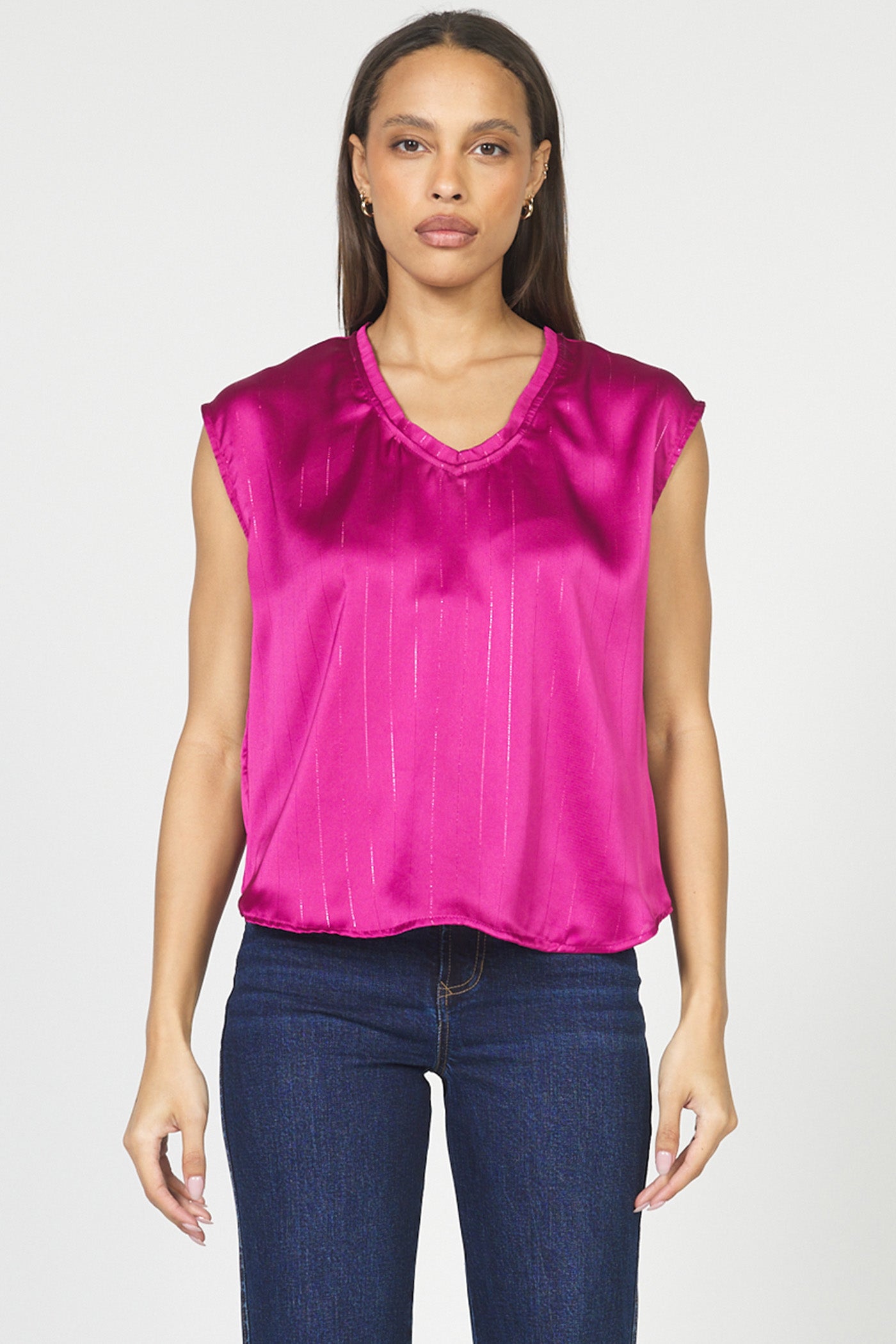 HOT PINK YANIS TOP