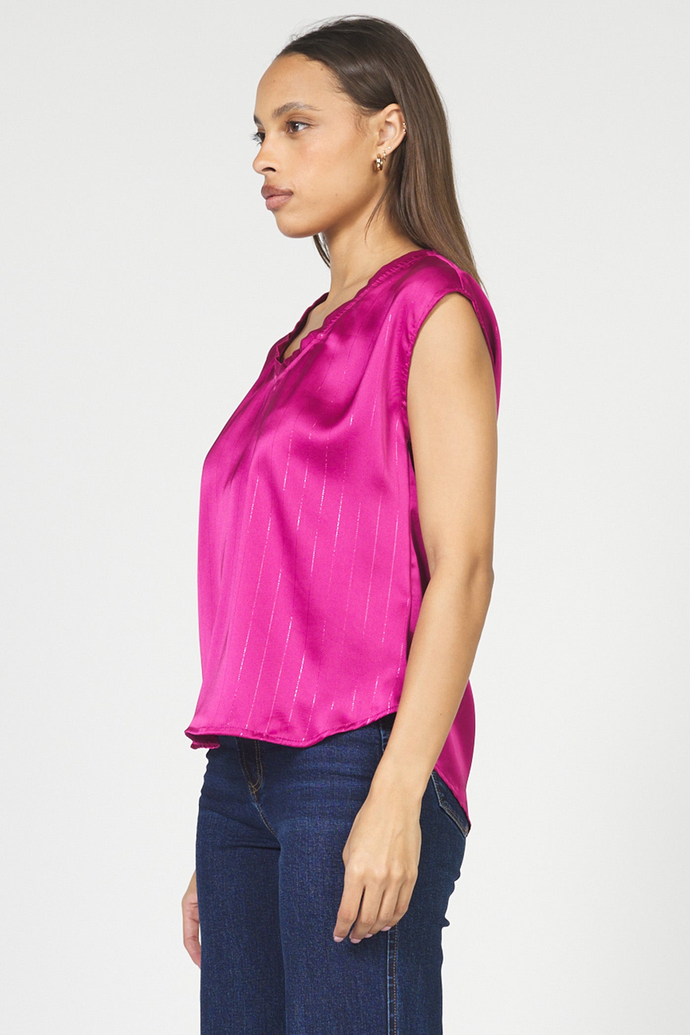 HOT PINK YANIS TOP