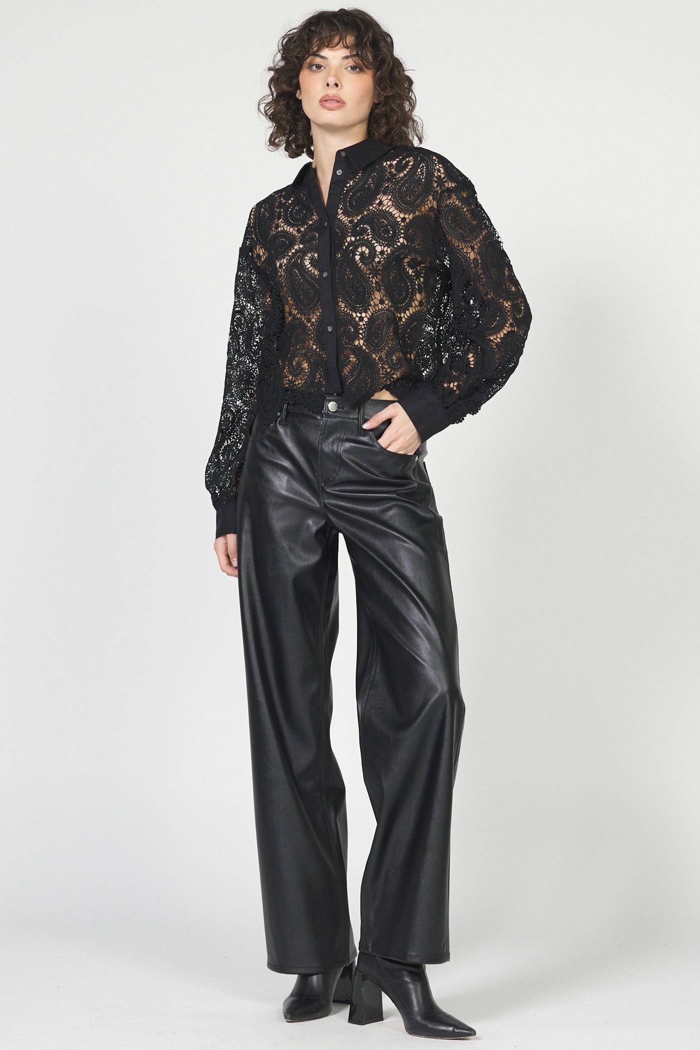 SUZETTE LACE BLOUSE