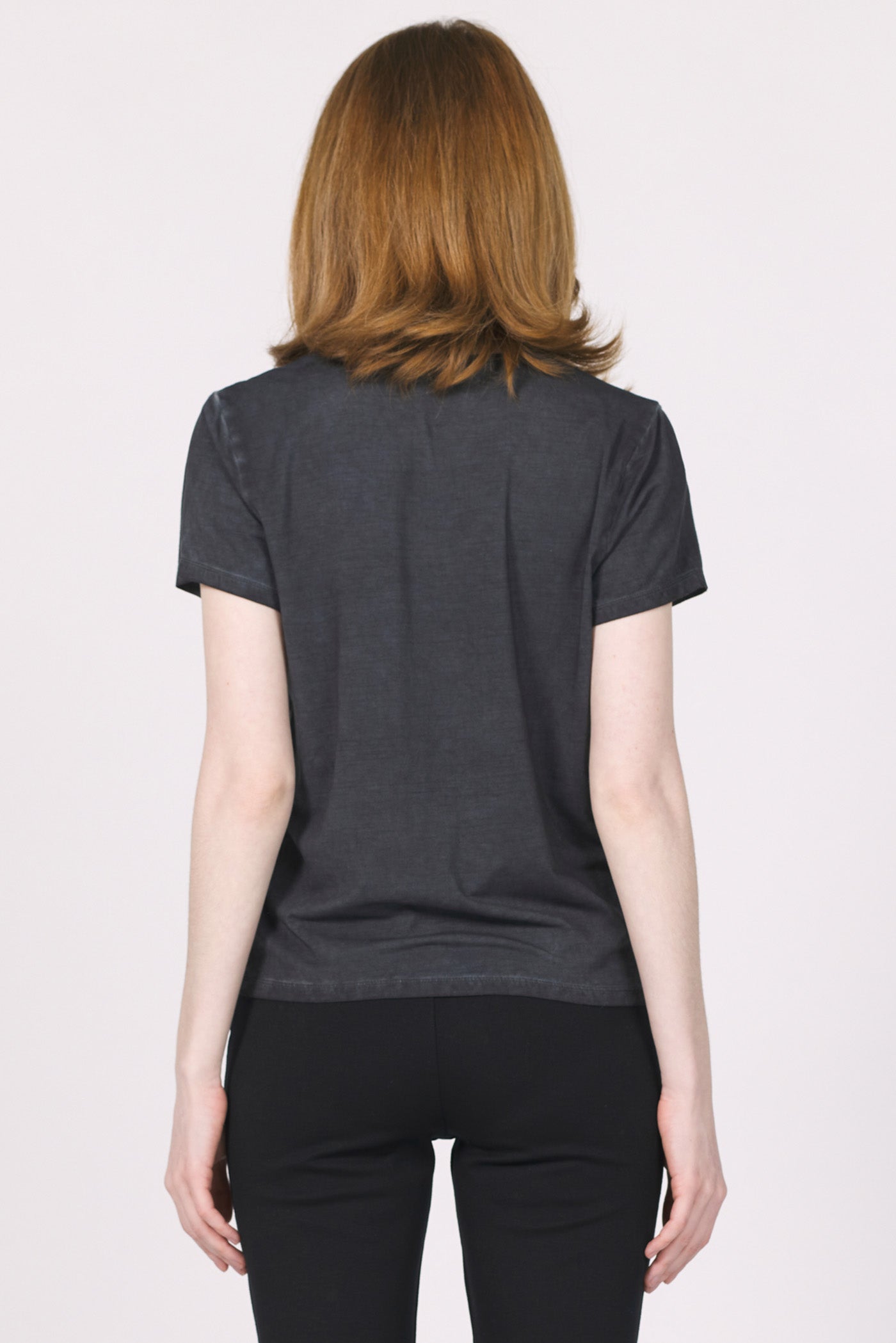 RAMONA SILVER V-NECK TEE