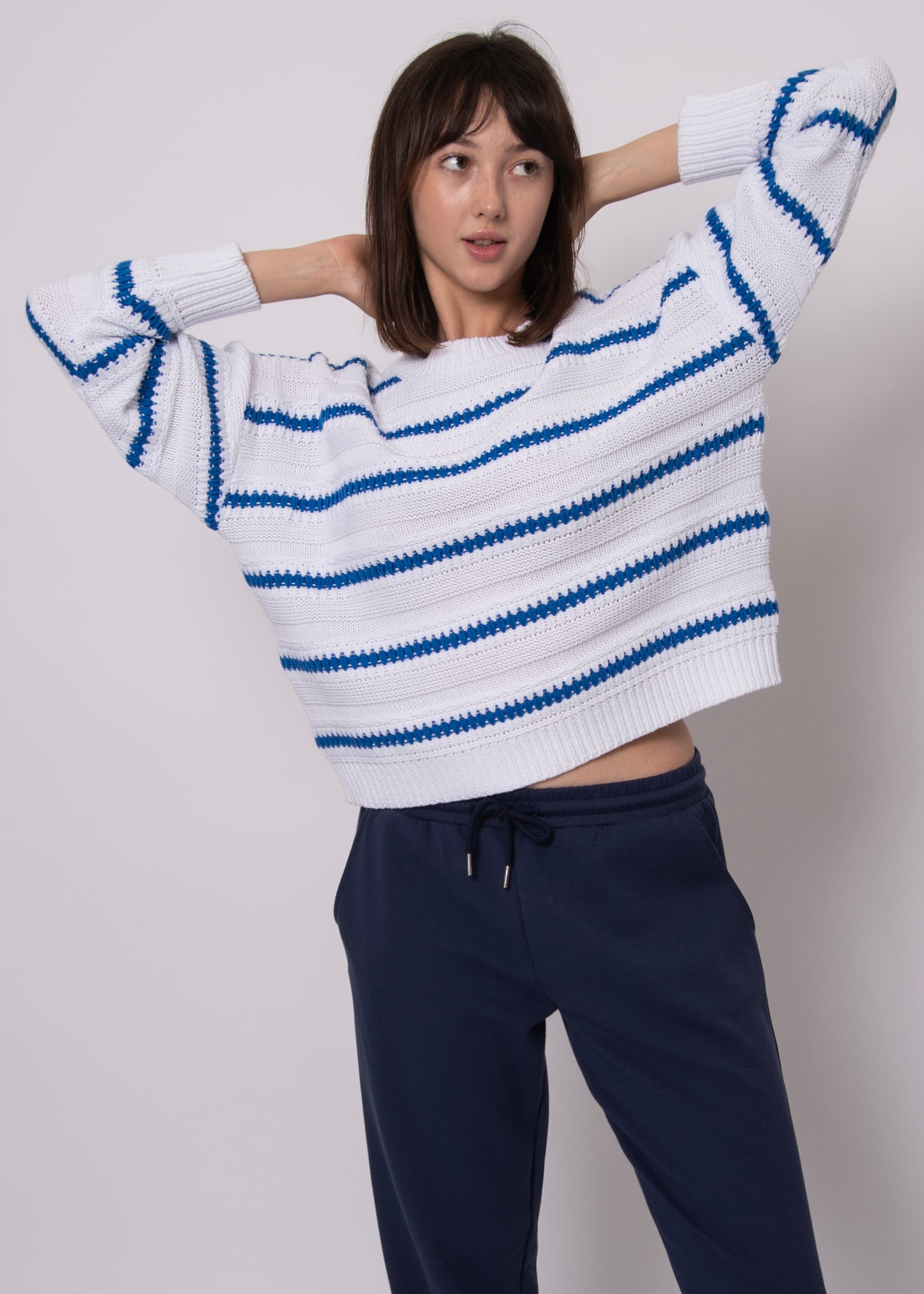 THALASSA CREW NECK PULLOVER