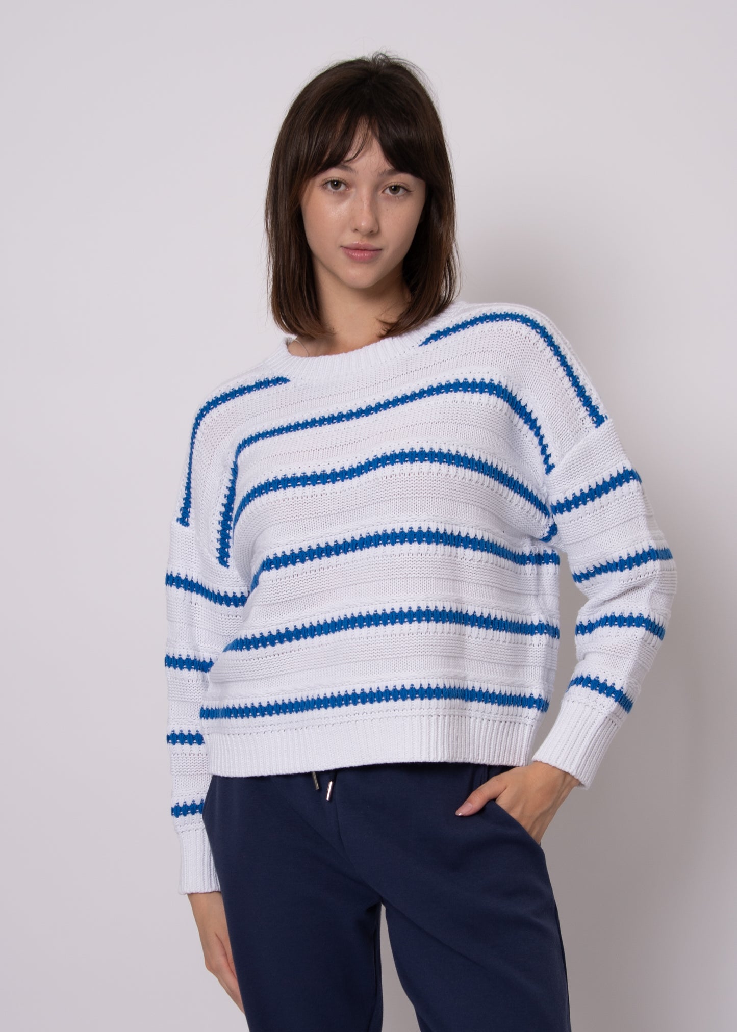THALASSA CREW NECK PULLOVER