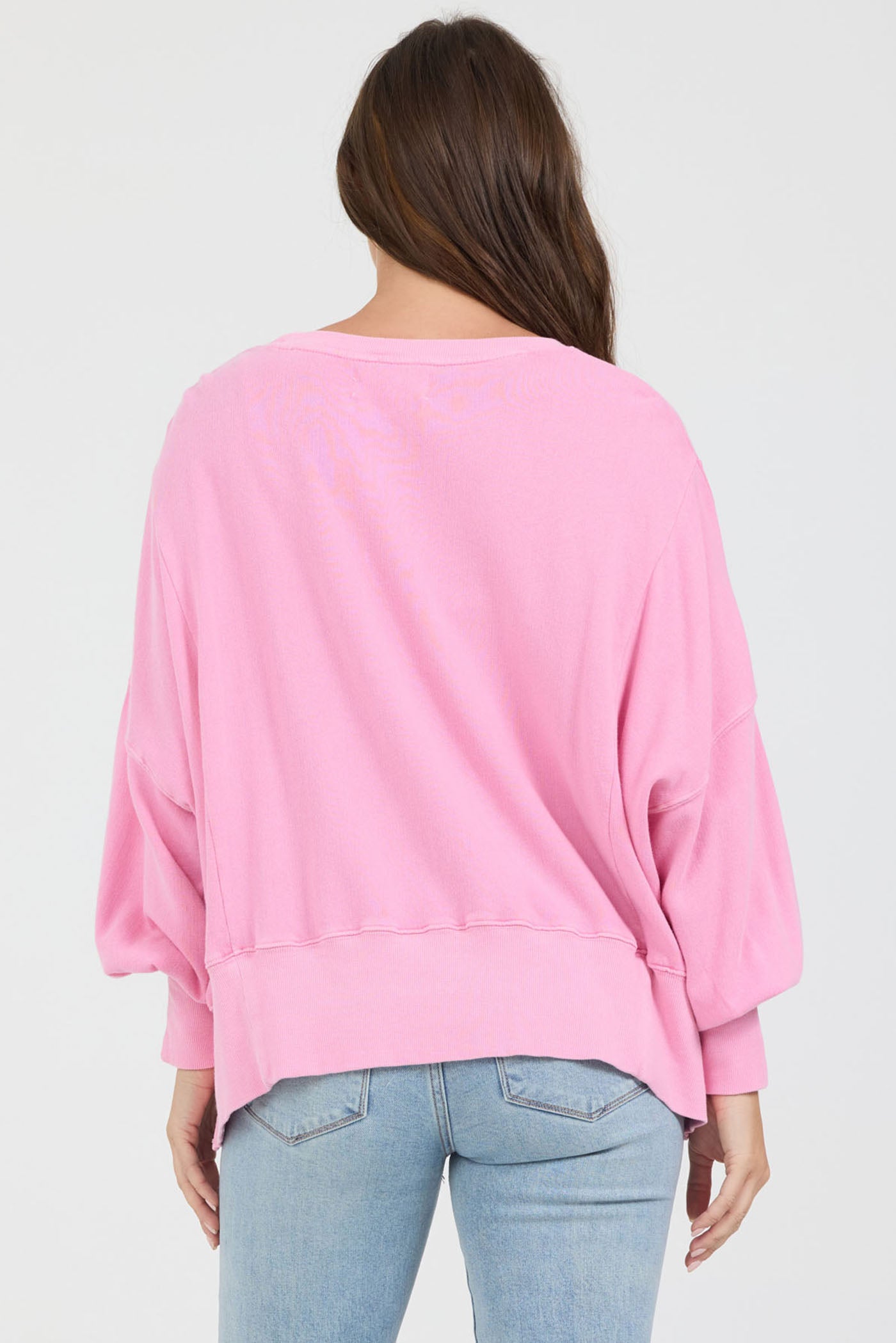 TRENTON CASHMERE ROSE TOP