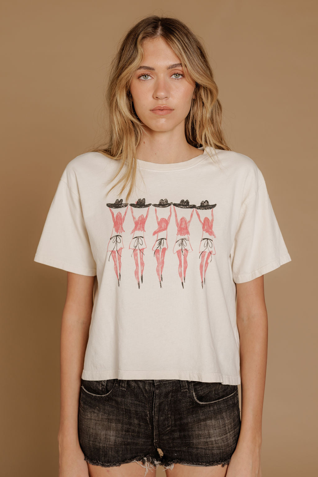 DANCING COWBOY HATS TEE