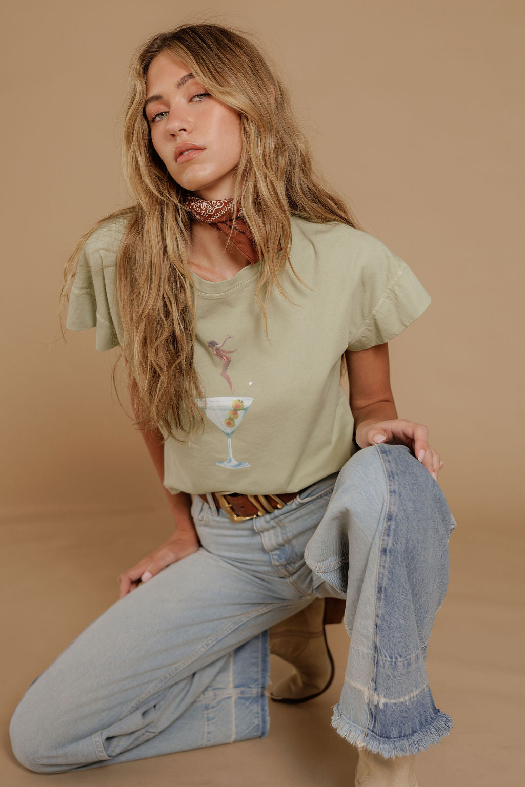 I DIP INTO MY MARTINI TEE
