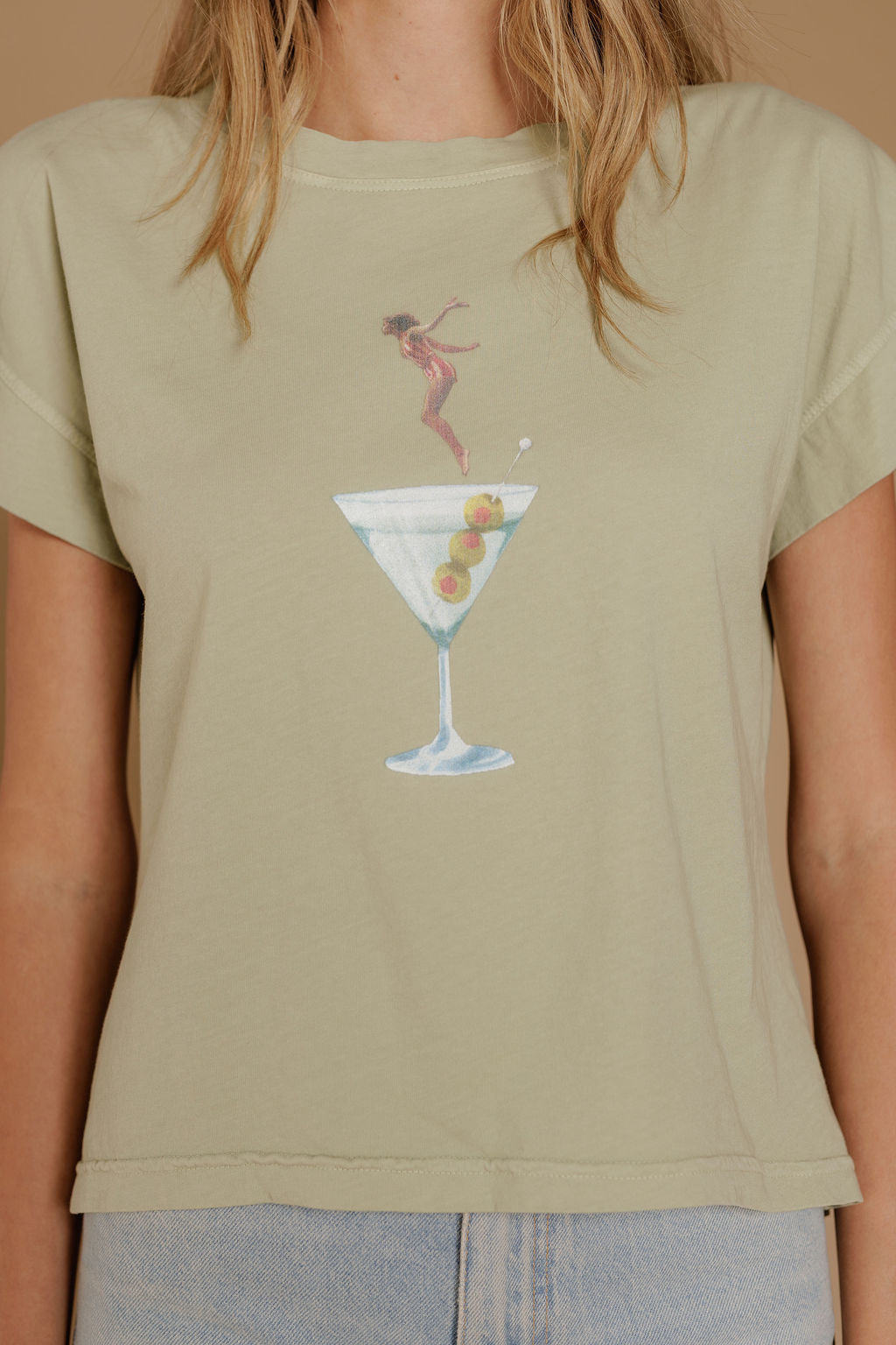 I DIP INTO MY MARTINI TEE